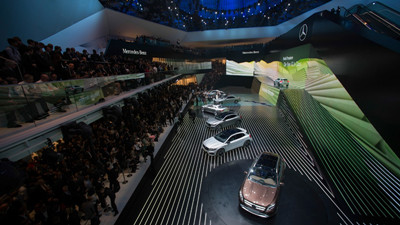 梅赛德斯-奔驰携五款全球首发登陆2013法兰克福国际车展